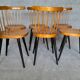 Six vintage chairs