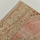 3x6 Turkish Pale Red & Brown Oriental Vintage Rug, 95x196Cm