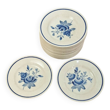 Set of Gien Ajaccio dessert plates