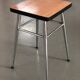 Brown formica stool
