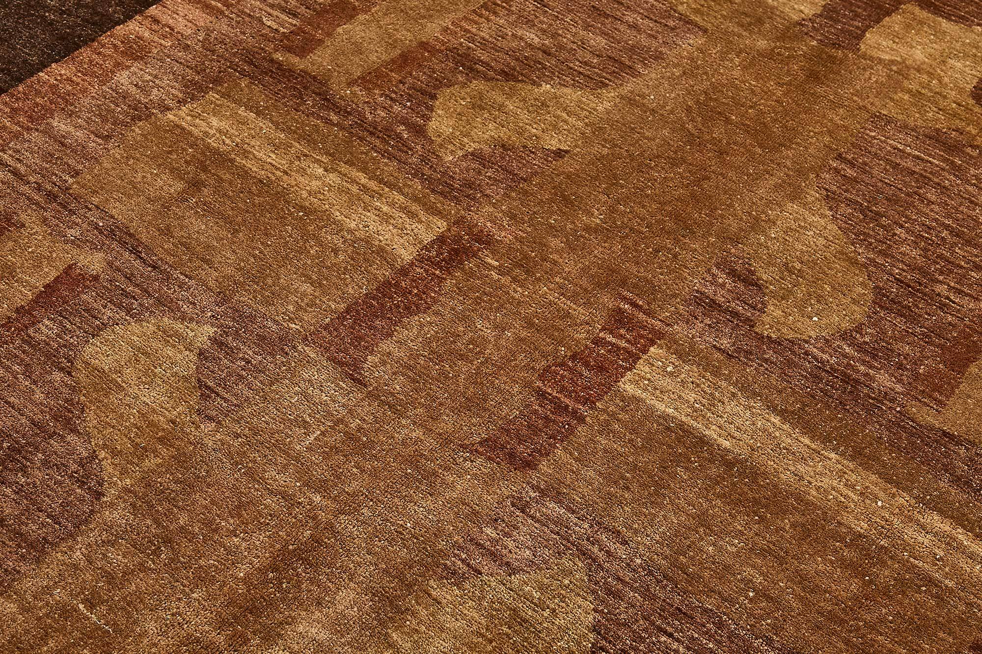 Turkish Handknotted Wool Oushak Rug 201 cm x 241 cm