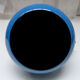 Old blue enamelled kettle