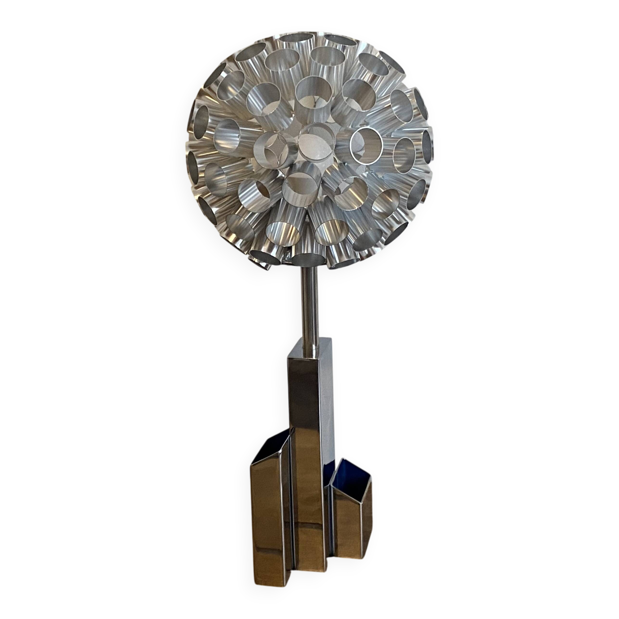 Sputnik lamp. 1970. Space age.