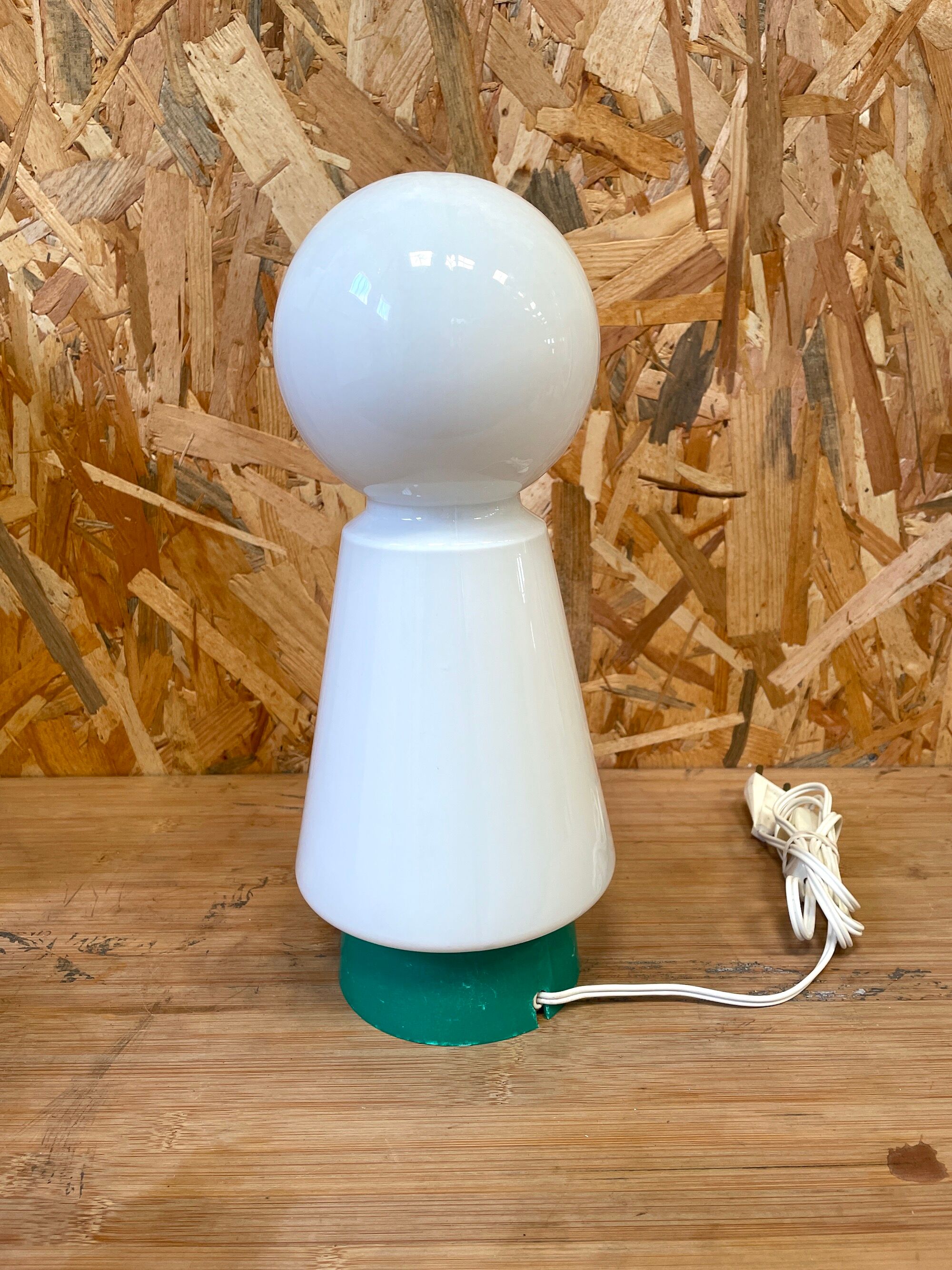 Vintage opaline lamp design - 1970s
