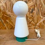 Lampe en opaline vintage design - années 1970