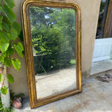 Louis Philippe mirror gilded 141x86
