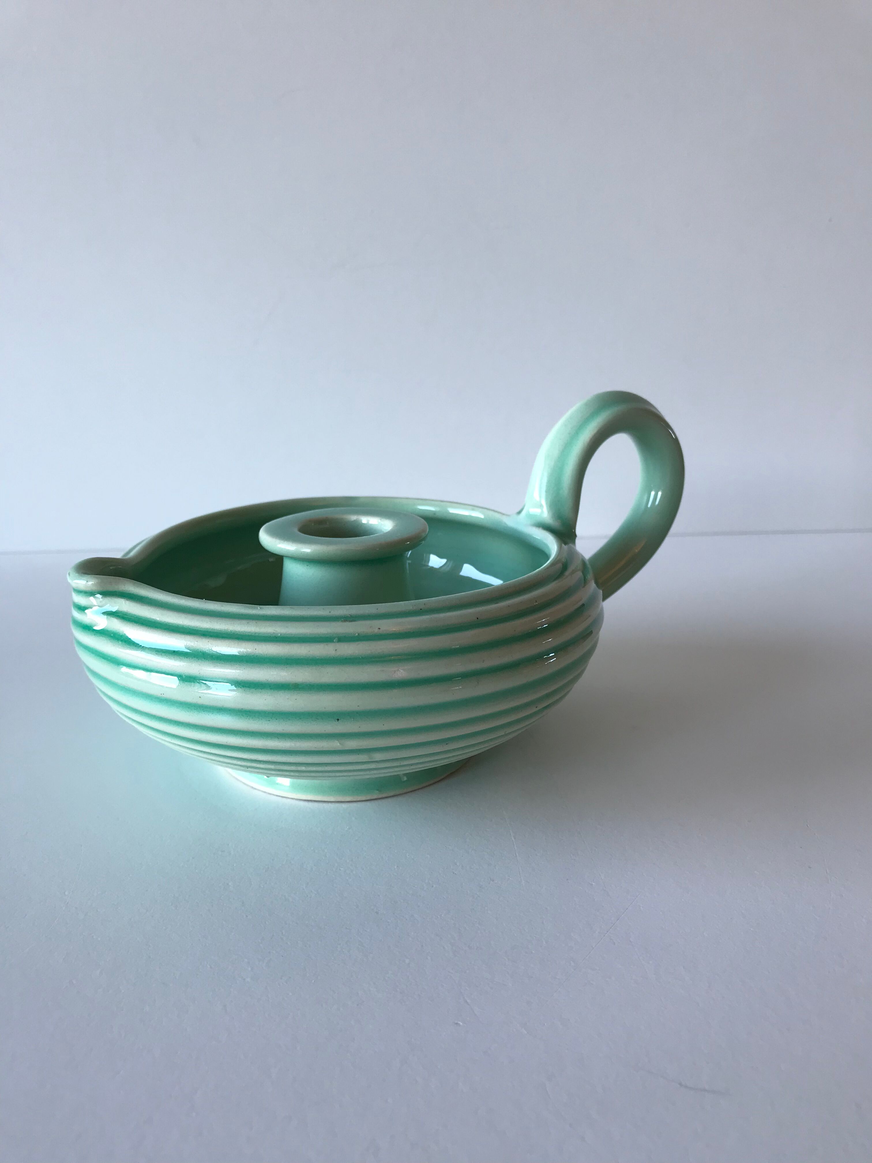 Candlestick in ceramic Elchinger