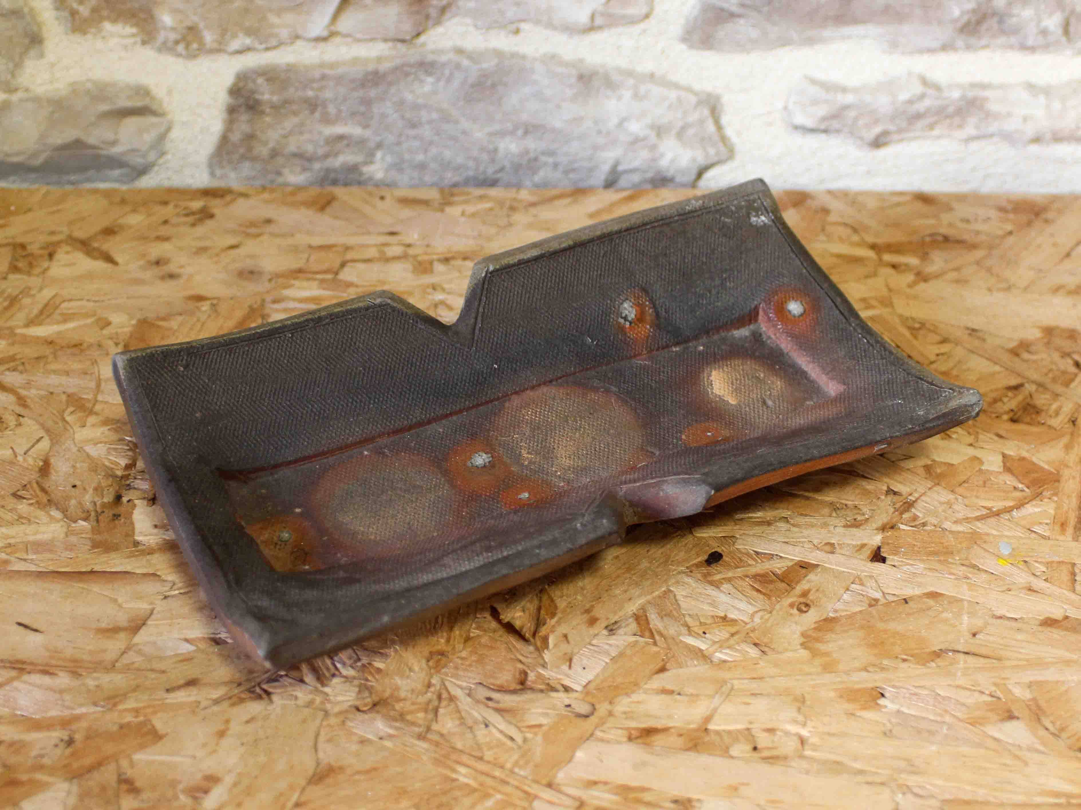 Stoneware catchall by Eric Astoul, La Borne