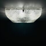 Vintage large Murano glass ceiling lamp by J. T. Kalmar, Austria, 1960s.