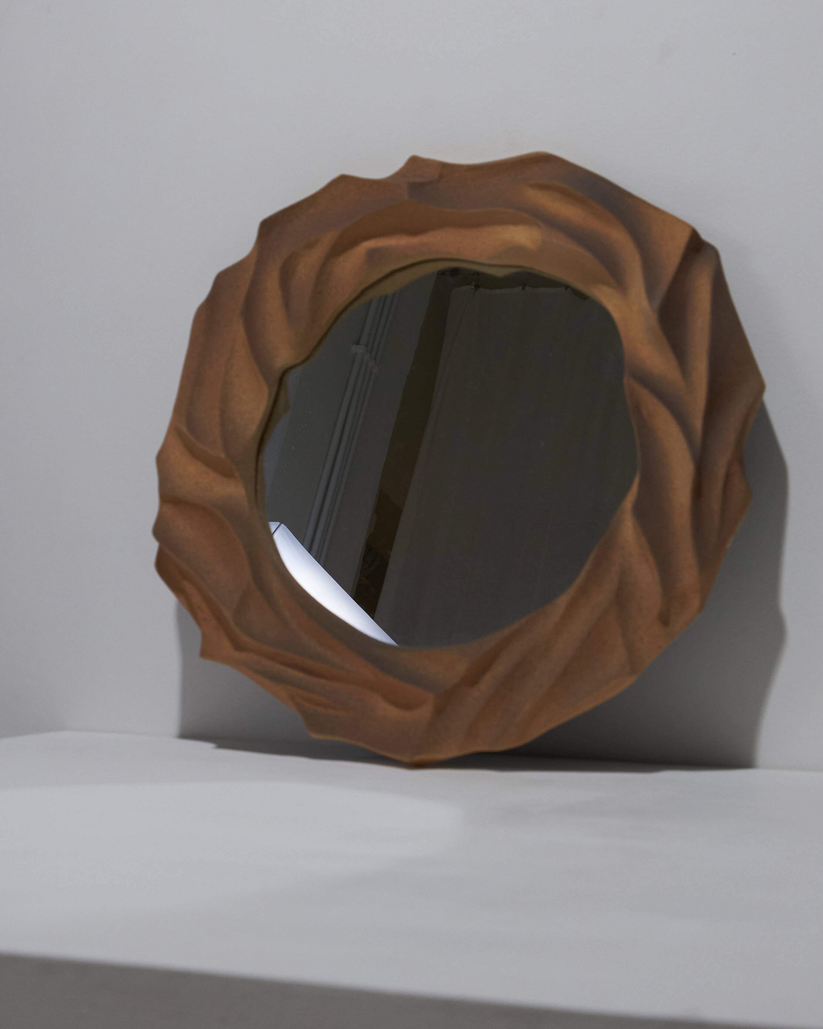 "Dunes" sandstone mirror