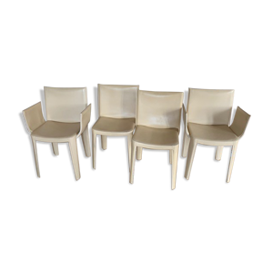 2 fauteuils et 2 chaises de marque