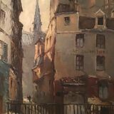 Oil on canvas Edward LE SAOUT