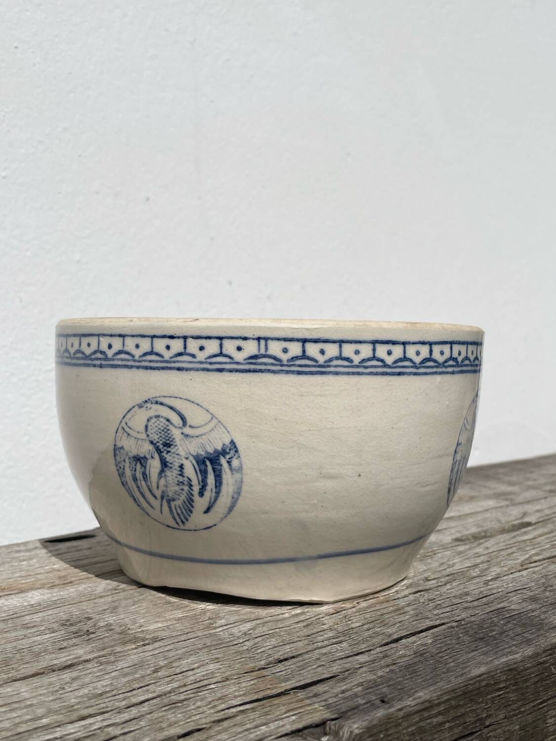 Ceramic salad bowl, Singapore 1970