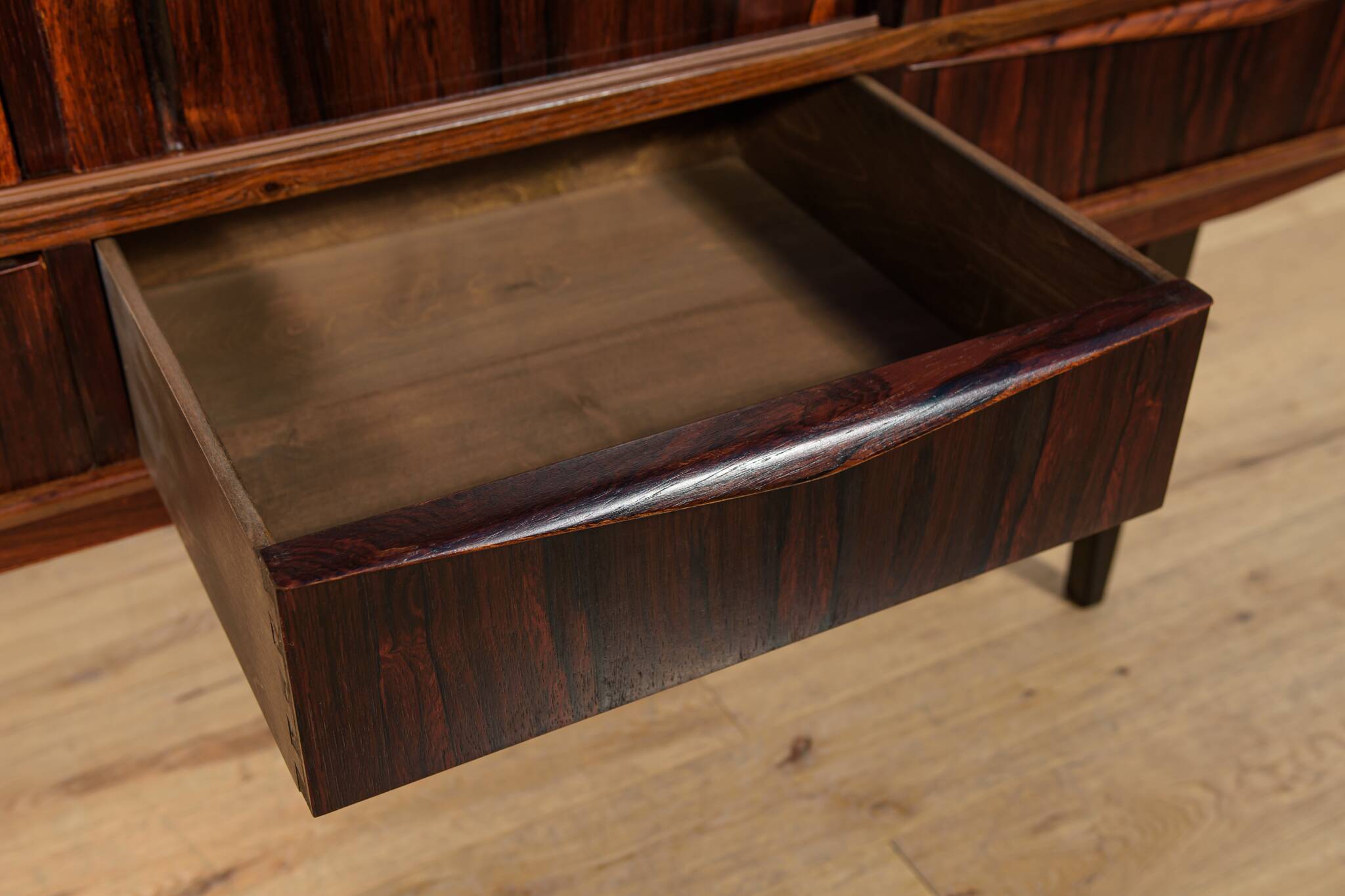 Mid-Century Danish Rosewood Sideboard by E.W. Bach for Sejling Skabe, 1960s