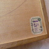 Yellow Dwarf in wooden dated 1921 with tokens