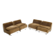 Set of 4 "Orbis" velvet armchairs by Luigi Colani for Colani