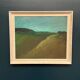 Huile sur toile originale suédoise – "Paysage" par Dina Mortensen – Signé DM – Vintage et encadré – 53 × 45,5 cm (20,9" × 17,9")