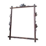 Cadre ancien en bois sculpté mesures 49 cm x 39 cm