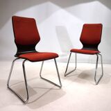 2 chaises Pagwood Flötotto par Elmar Flötotto