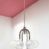 Vintage suspension Sputnik 6 boules années 60