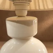 Brussels Porcelain Lamp S.A. – N.V. vintage, Belgium, circa 1980