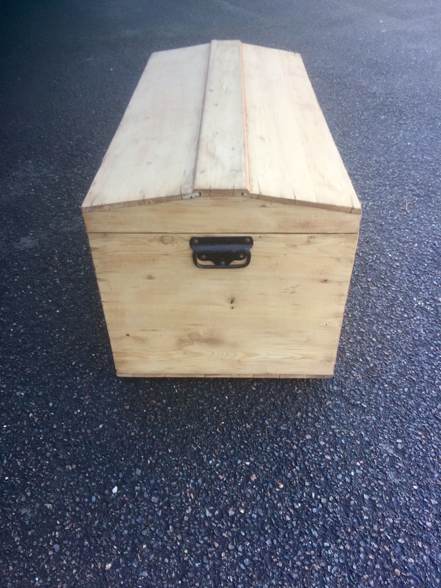 Antique wooden chest