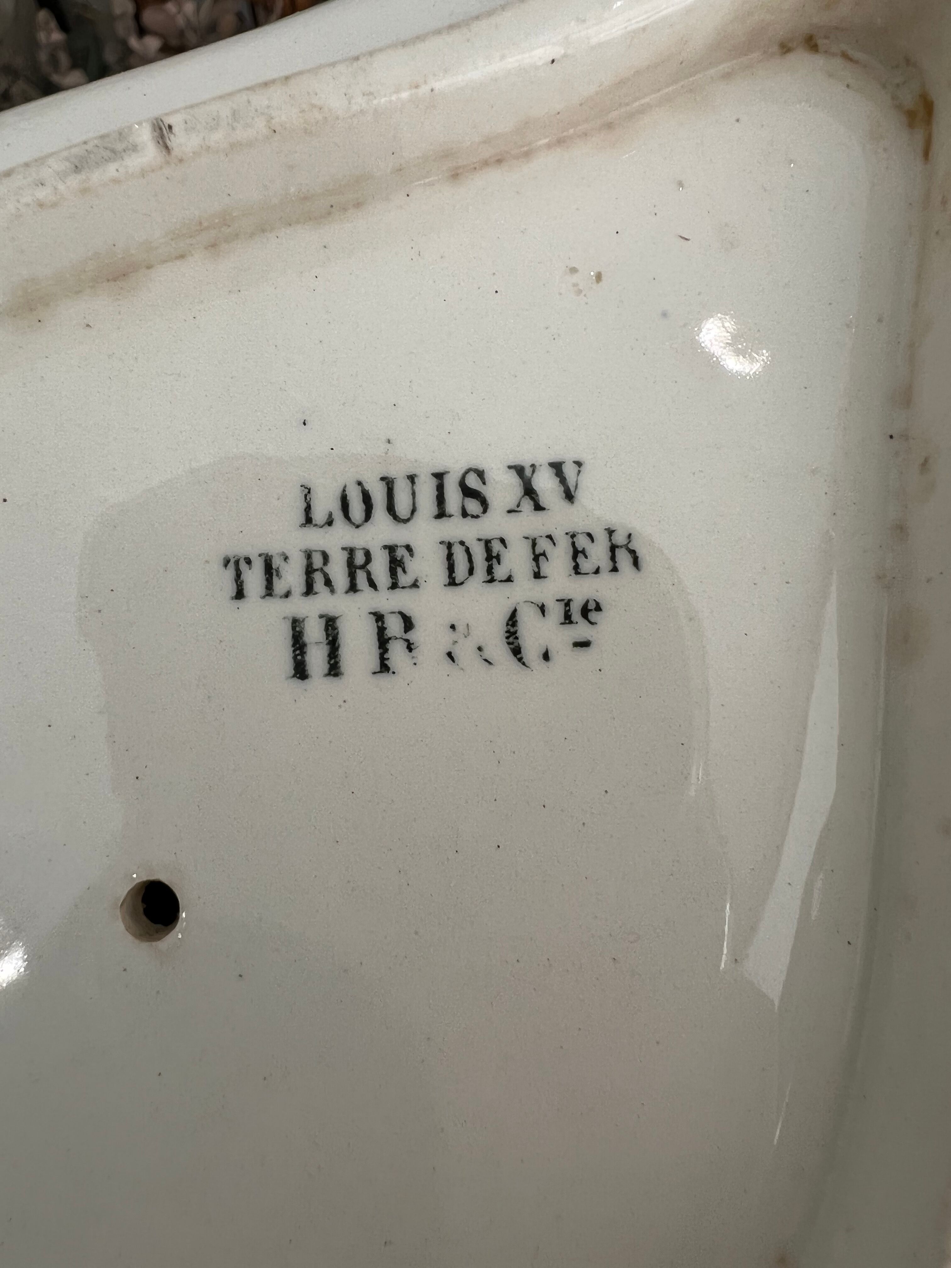 Saucier land of iron Louis XV