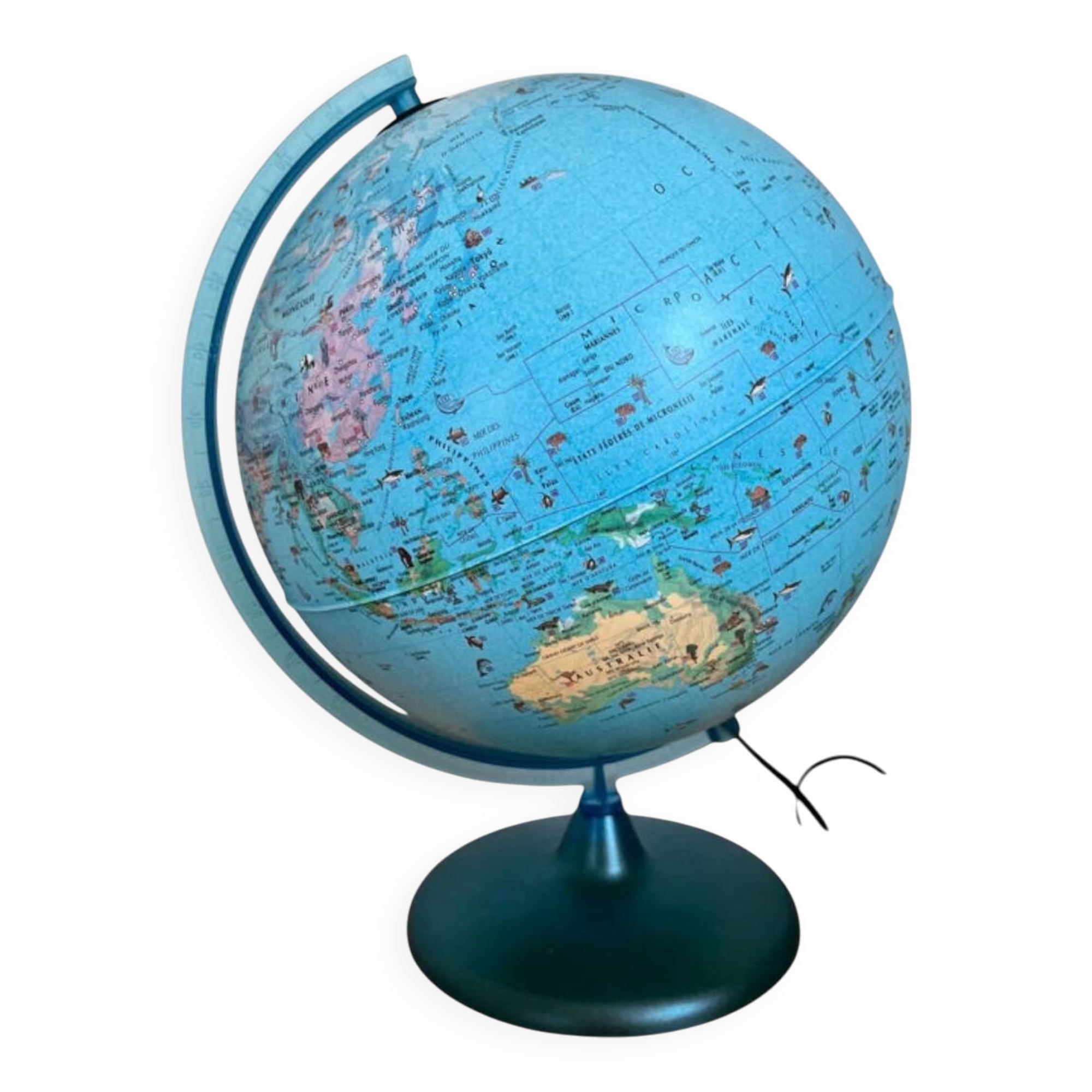 Vintage Earth Globe