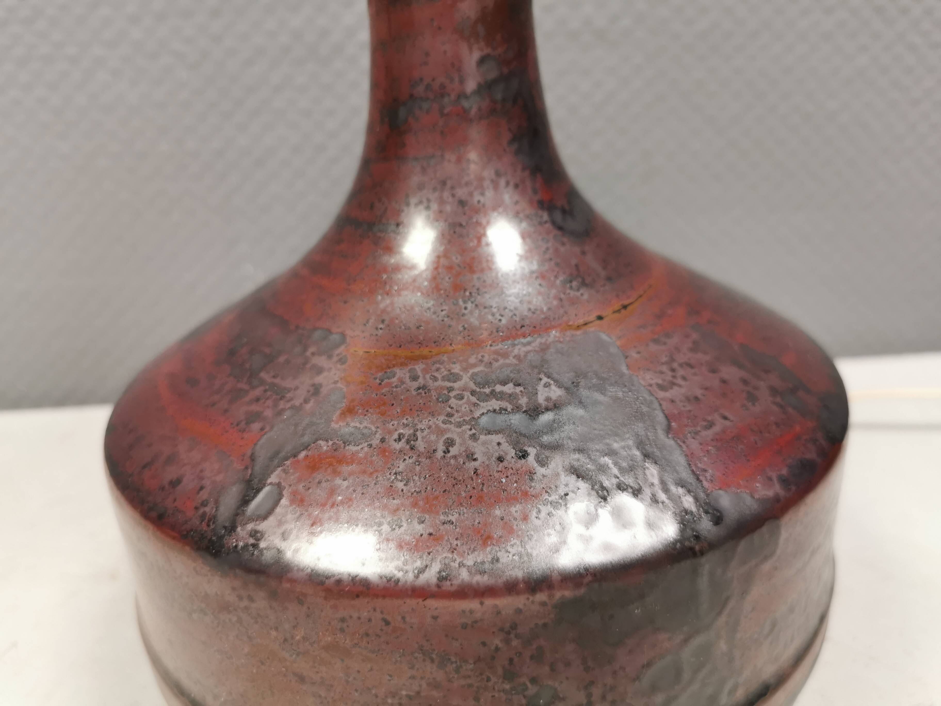 Table lamp in ceramic from Desiree Denmark 1980s.