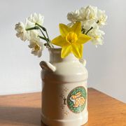 VASE Rabbit Ceramic TAIWAN Vintage