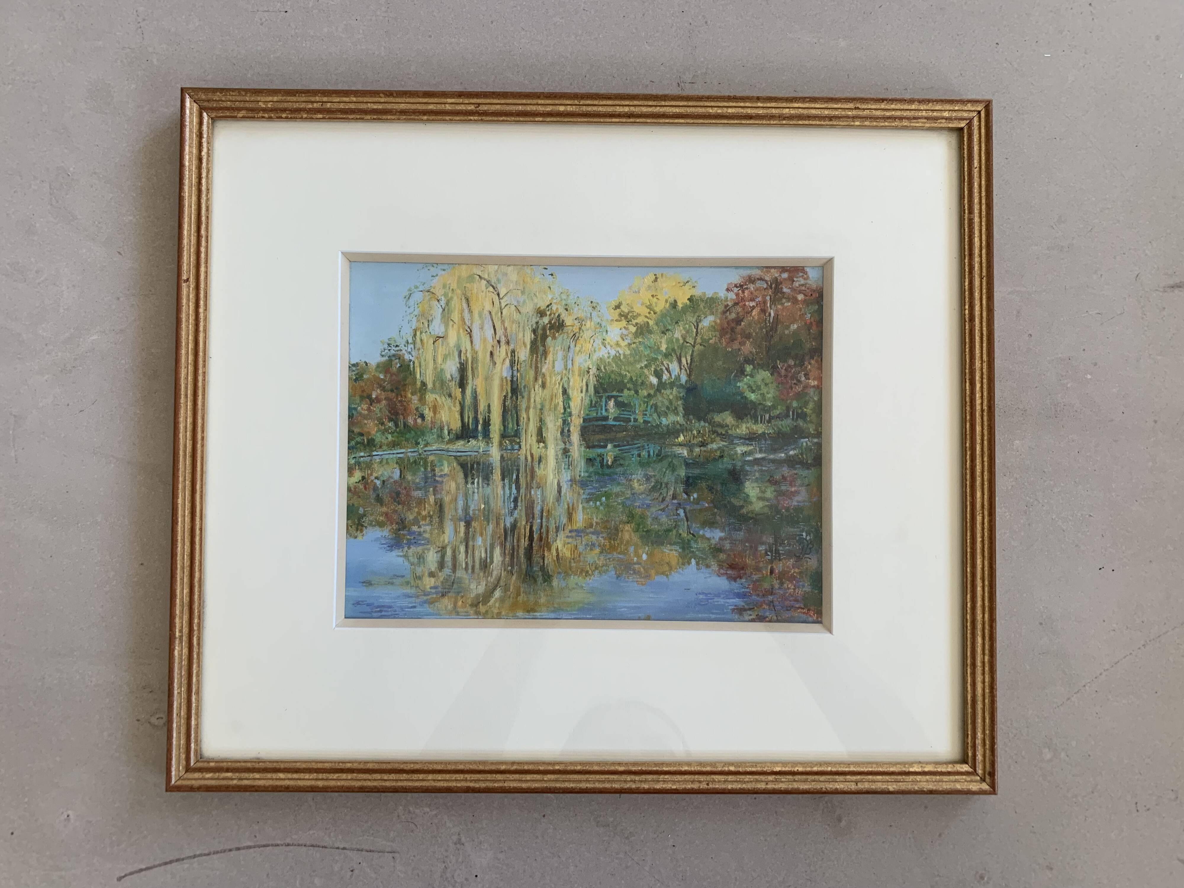 Painting signed Jacqueline Brun