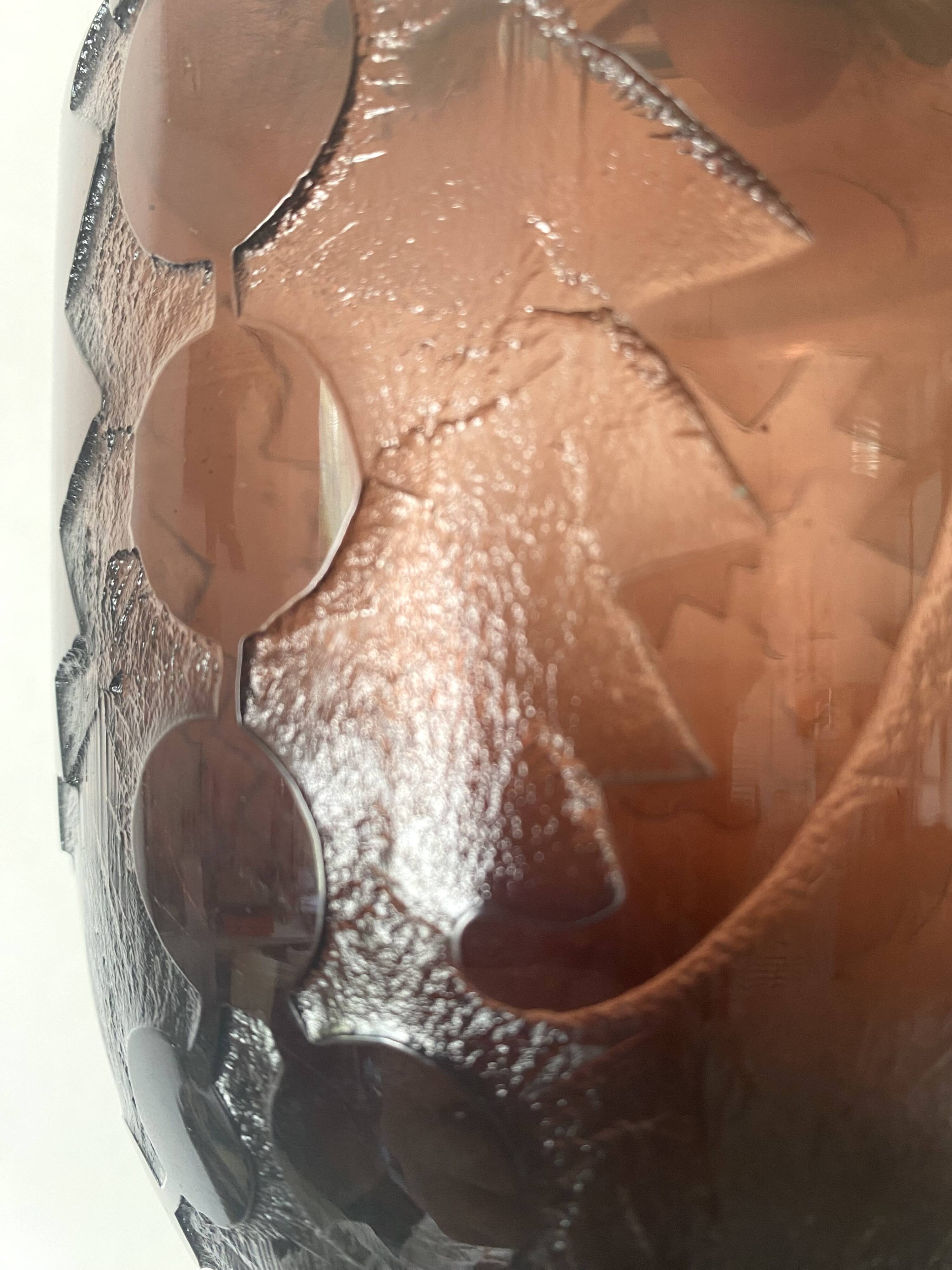 Art Deco vase signed Vérame