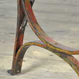 Riveted Iron Park Bench 1920's