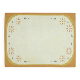 Tapis turc Oushak fait main en laine et coton beige des années 1970 172x225