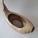 Saucière poisson en grès