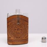 Angel Pazmino Tequila Hip Flask Ecuador 1960s