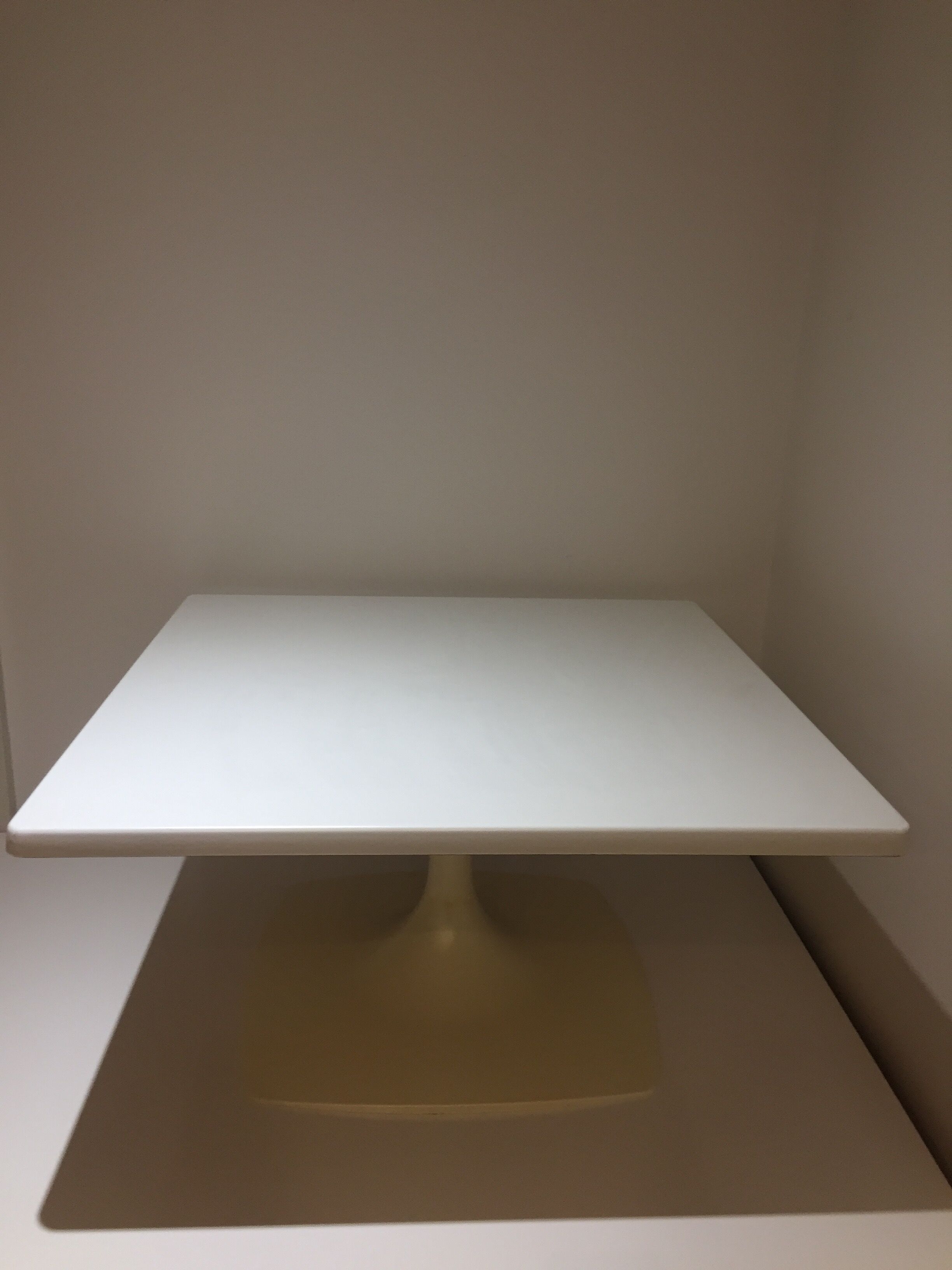 Coffee table tulip feet Stamp Nurieux, France, year 1970