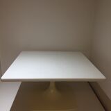 Coffee table tulip feet Stamp Nurieux, France, year 1970