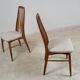 2 oak chairs Eva by Niels Koefoed 1960