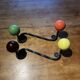 Pair of coat hooks