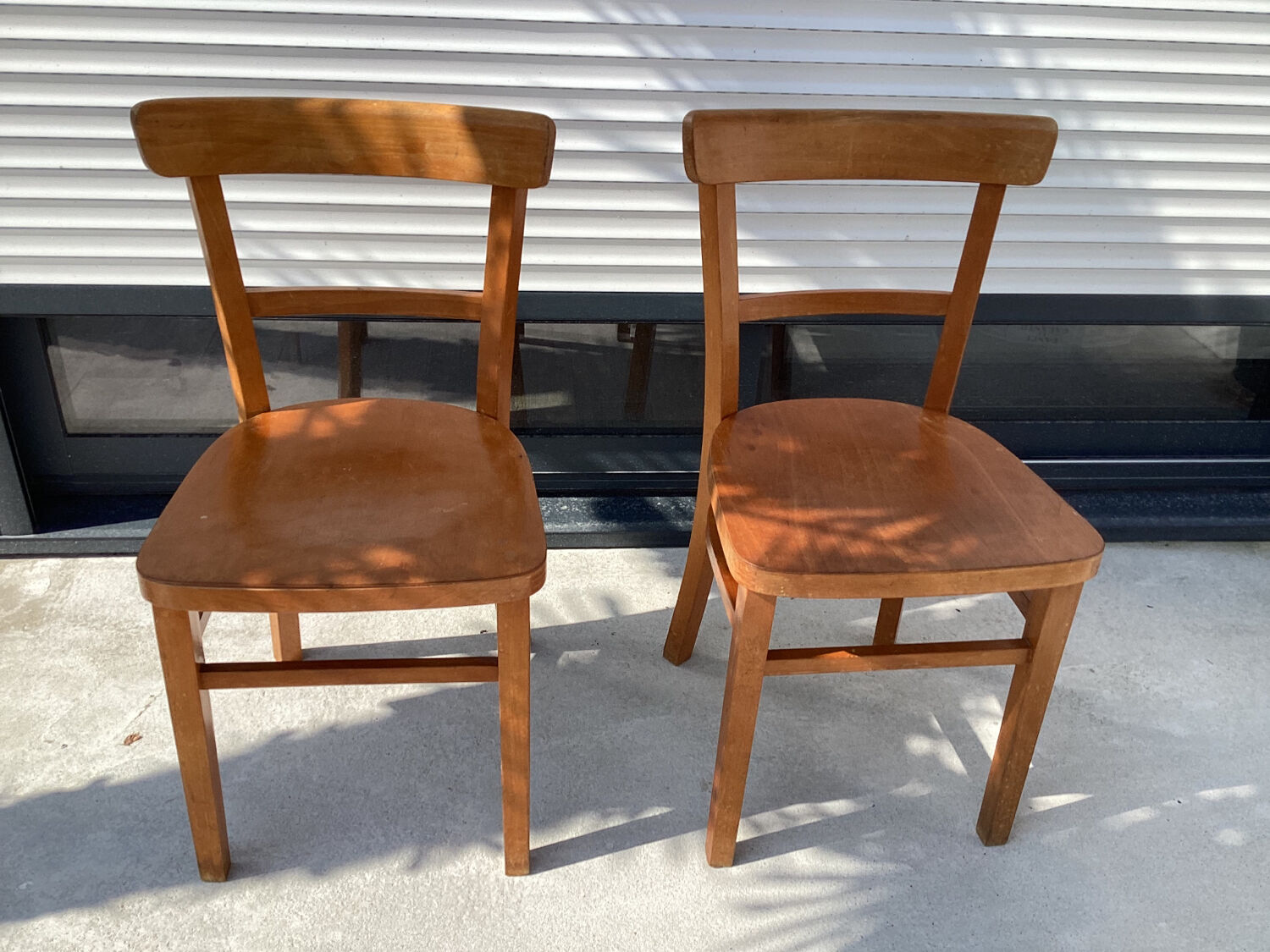 Thonet bistro chairs