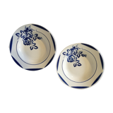 Pair of hollow plates Badonviller model Versailles