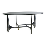 Orginal sixties design coffee table by Knut Hesterberg for Ronald Schmitt