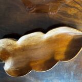 Fruit bowl, handcrafted pocket emptier in solid wood.