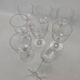 8 large Baccarat crystal glasses, Richelieu model.