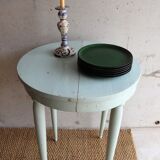 Blue side round table