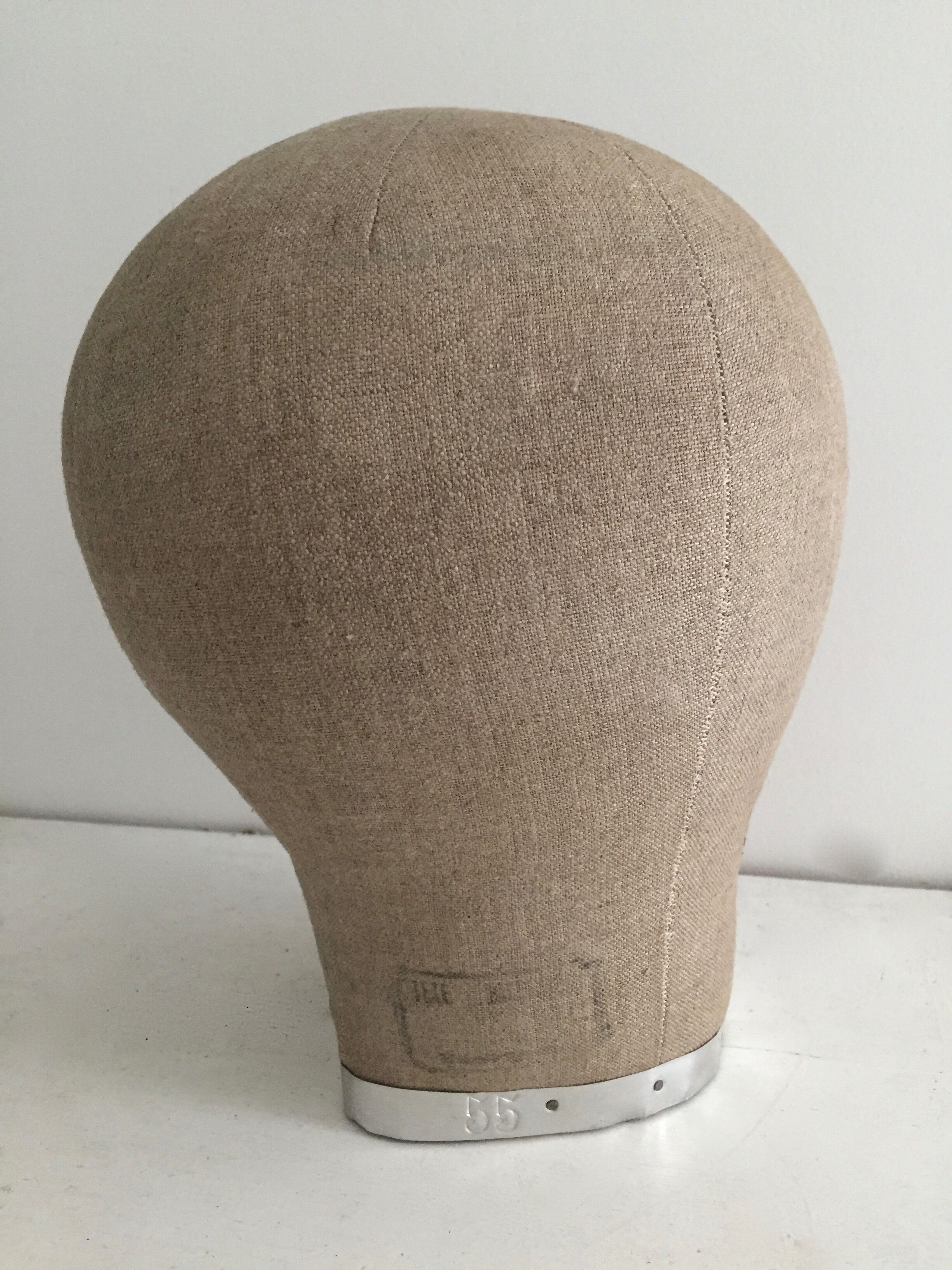Marotte en lin, accessoire de modiste