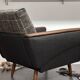 Pair of club armchairs