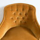 Fauteuil crapaud or