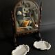 Meissen porcelain shell-shaped bowls, early 19th century, Germany
